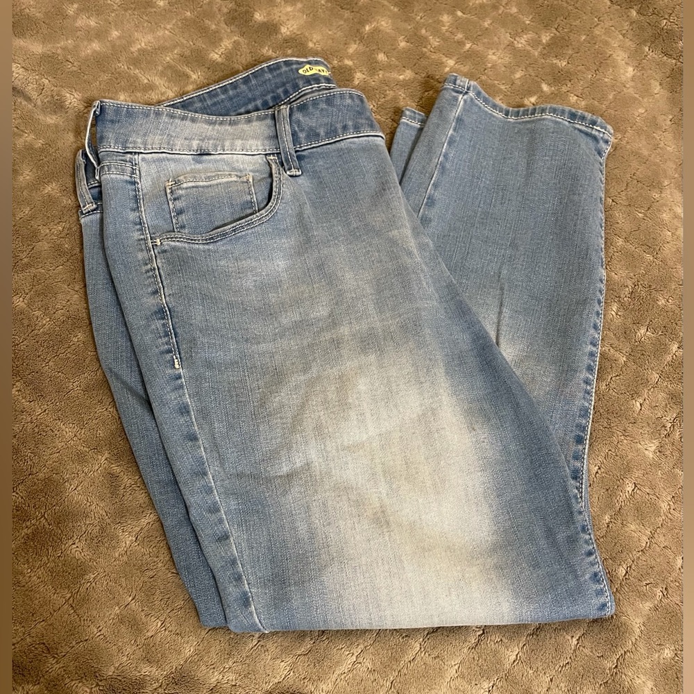 Old navy size 16 p jeans rock star stretch